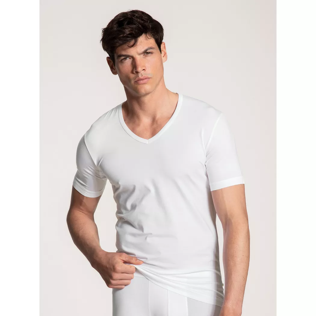Calida - T-Shirt, für Herren, Weiss, Größe L