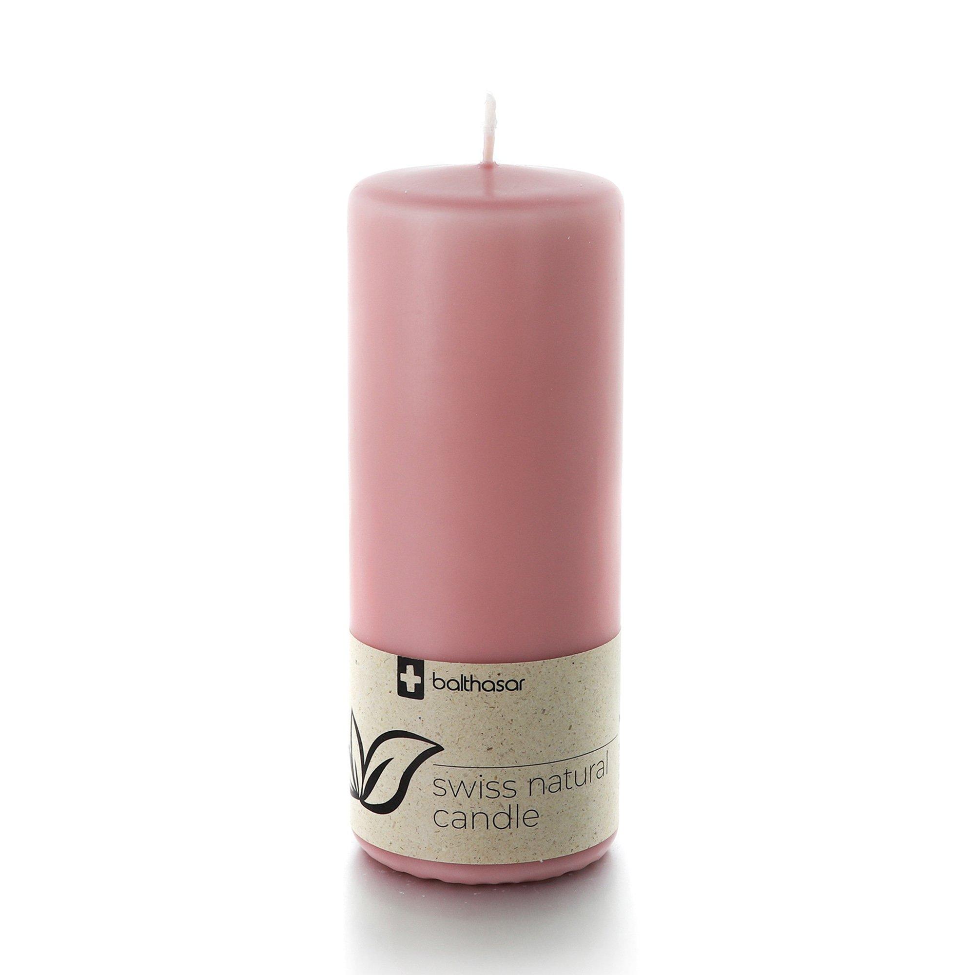 Balthasar Bougie cylindrique Swiss Natural 