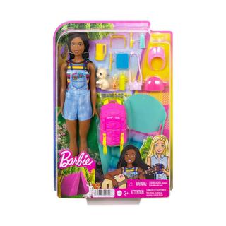 Barbie  "It takes two Camping" Set inkl. Brooklyn Puppe, Hund & Zubehör 