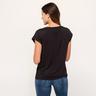 Manor Woman  T-shirt, col rond, manches courtes Black