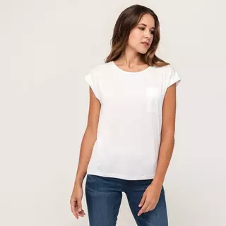 Manor Woman  T-shirt girocollo, manica corta Bianco