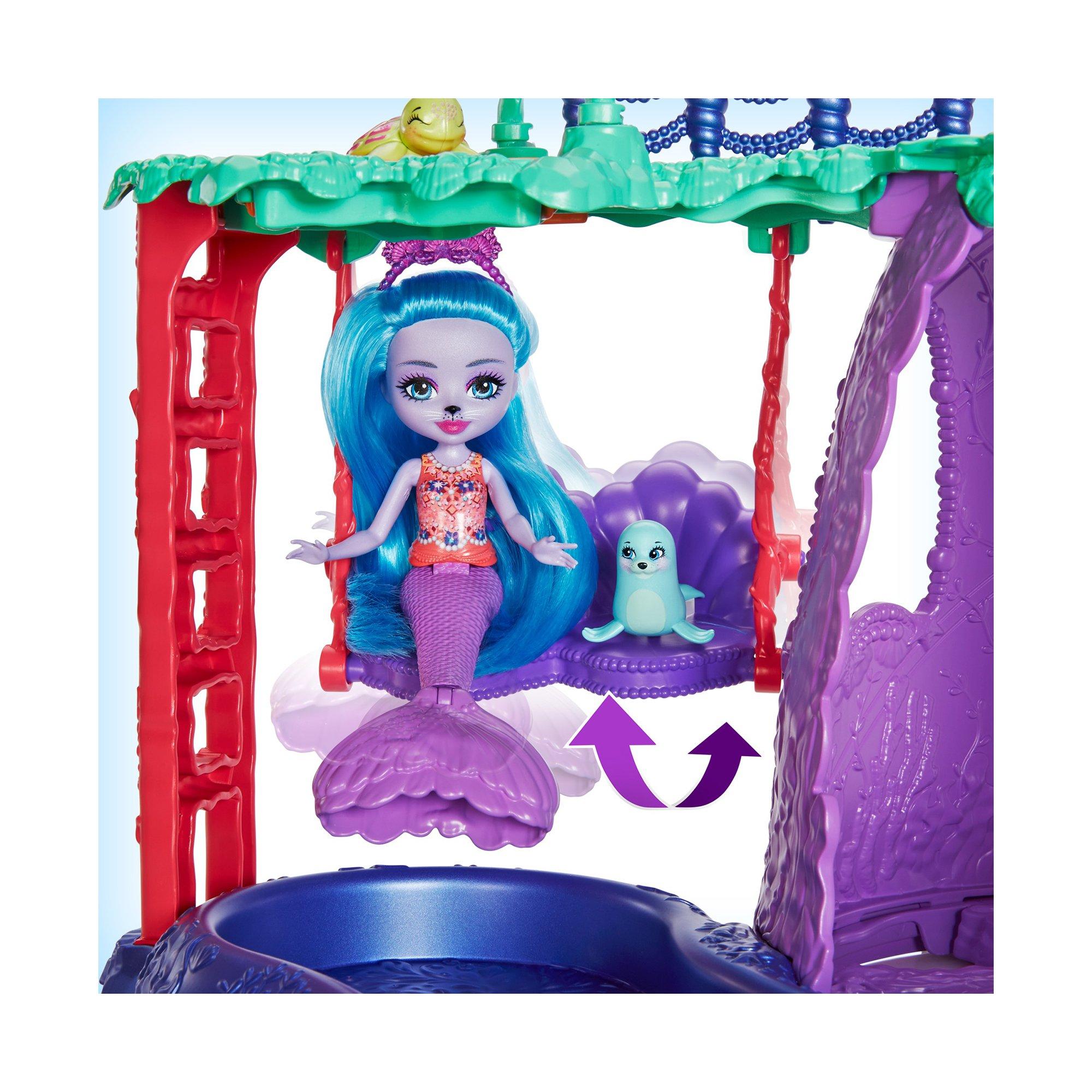 Enchantimals  Unterwasserpark Spielset inkl. Shayda Sea Lion Puppe & Zubehör 