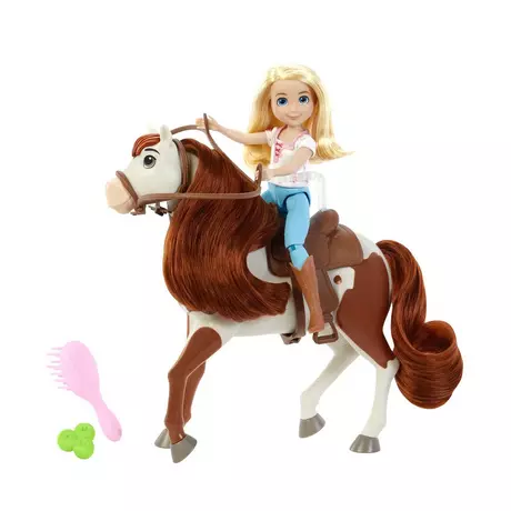 Spirit  Bambola Abigail e cavallo Boomerang, cavallo giocattolo Multicolore