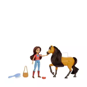 Bambola Lucky & Horse Spirit, giocattolo a forma di cavallo