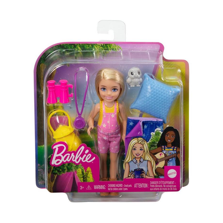 Barbie  "It takes two Camping" Chelsea Puppe inkl. Tier & Zubehör 