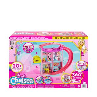 Barbie  Chelsea House (rose), set avec accessoires, maison de poupées 