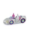 Barbie  Extra Auto Cabrio (glitzert) mit Regenbogen Reifen, Zubehör 