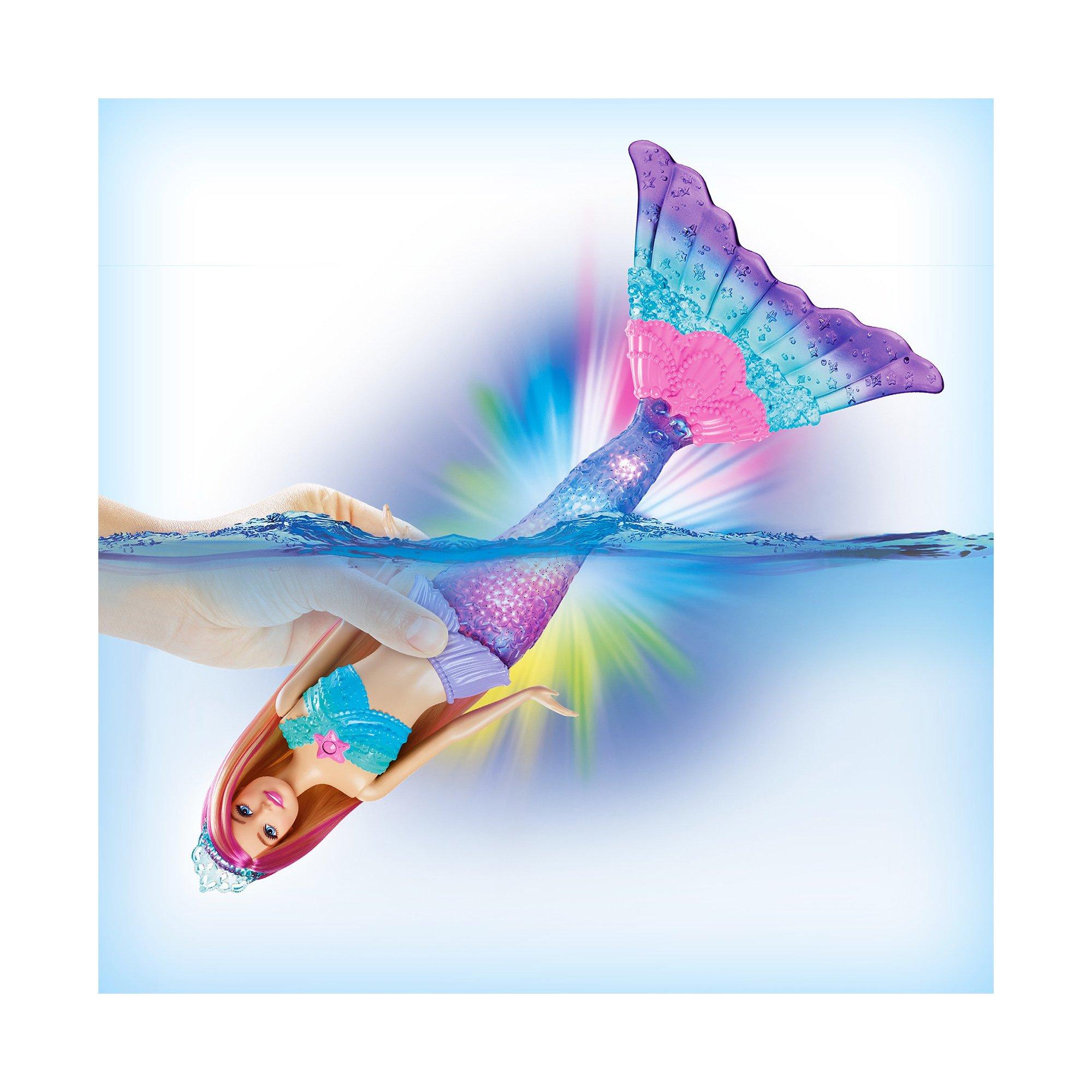 Barbie  Poupée sirène magique (s'illumine), Barbie Dreamtopia 