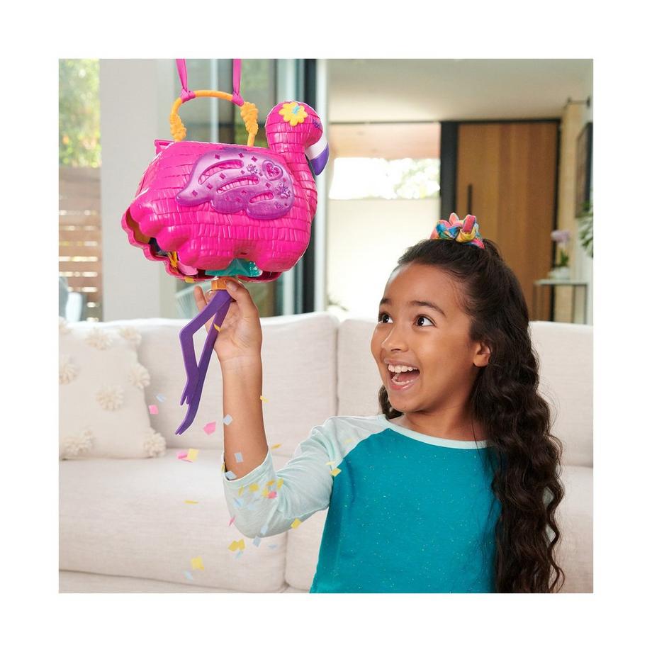 polly pocket  Flamingo party playset, incl. 2 figure e accessori 