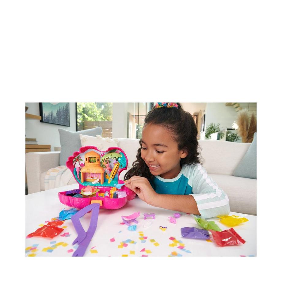 polly pocket  Flamingo party playset, incl. 2 figure e accessori 