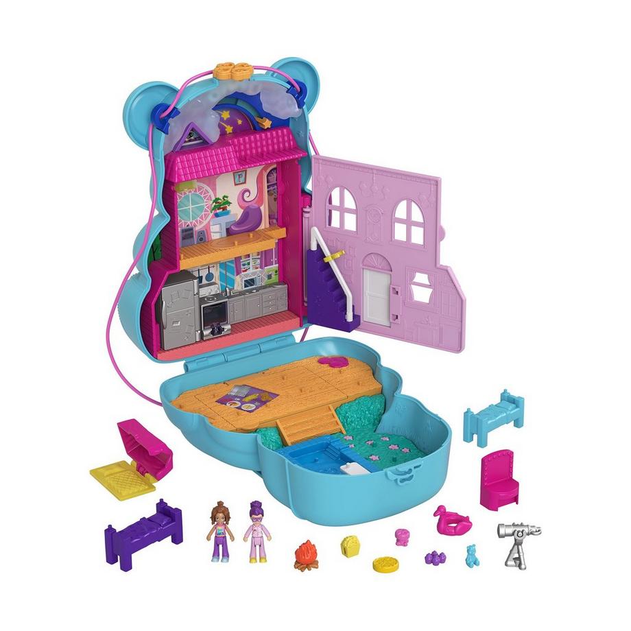 polly pocket  Sacco a forma di orsacchiotto per dormire 