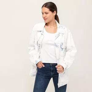 Giacca di jeans con bottoni