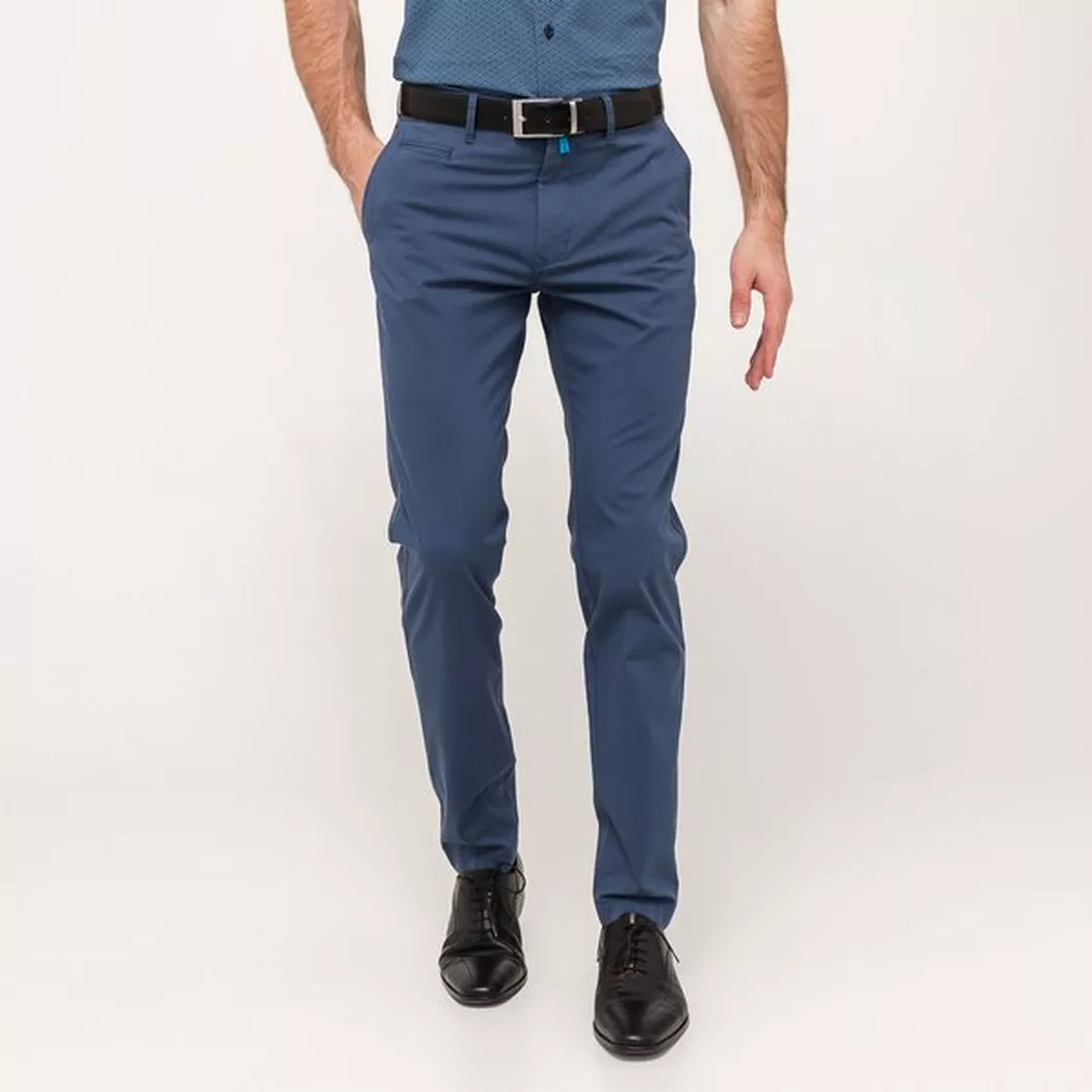 Pierre Cardin - Hose, für Herren, Blau Denim Dunkel, Größe W32/L42