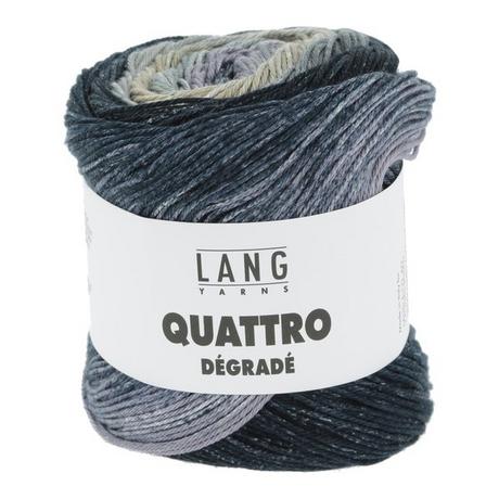 LANG Fil à tricoter QUATTRO DÉGRADÉ 