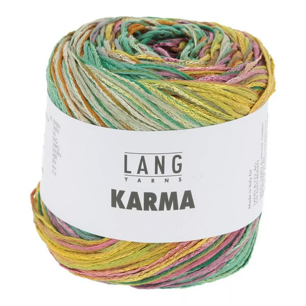 Lang - Filo per maglieria, 100GCA285M, Multicolore