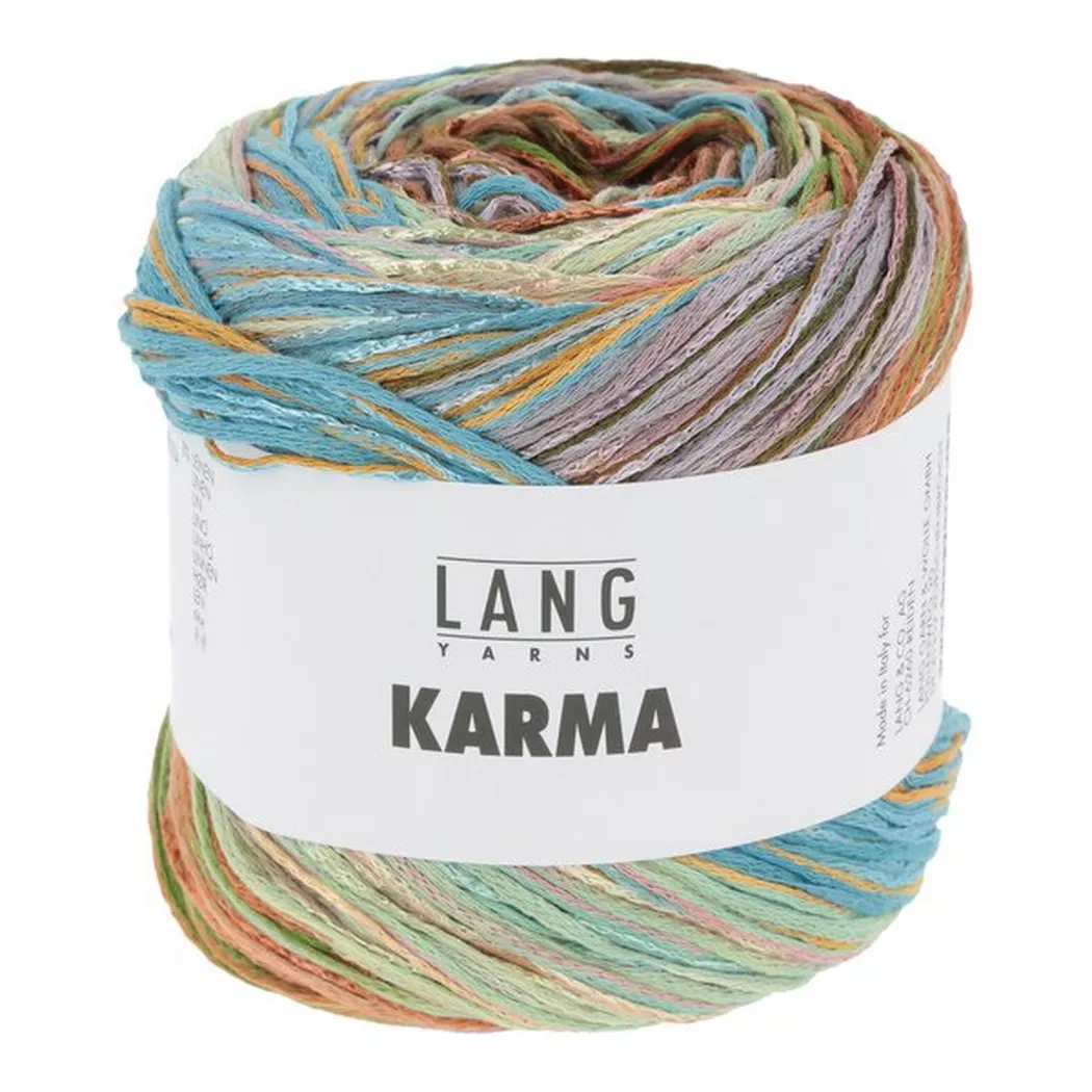 Lang - Filo per maglieria, 100GCA285M, Multicolore