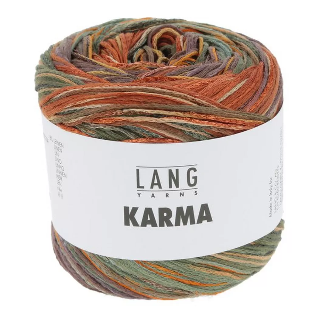 Lang - Filo per maglieria, 100GCA285M, Multicolore