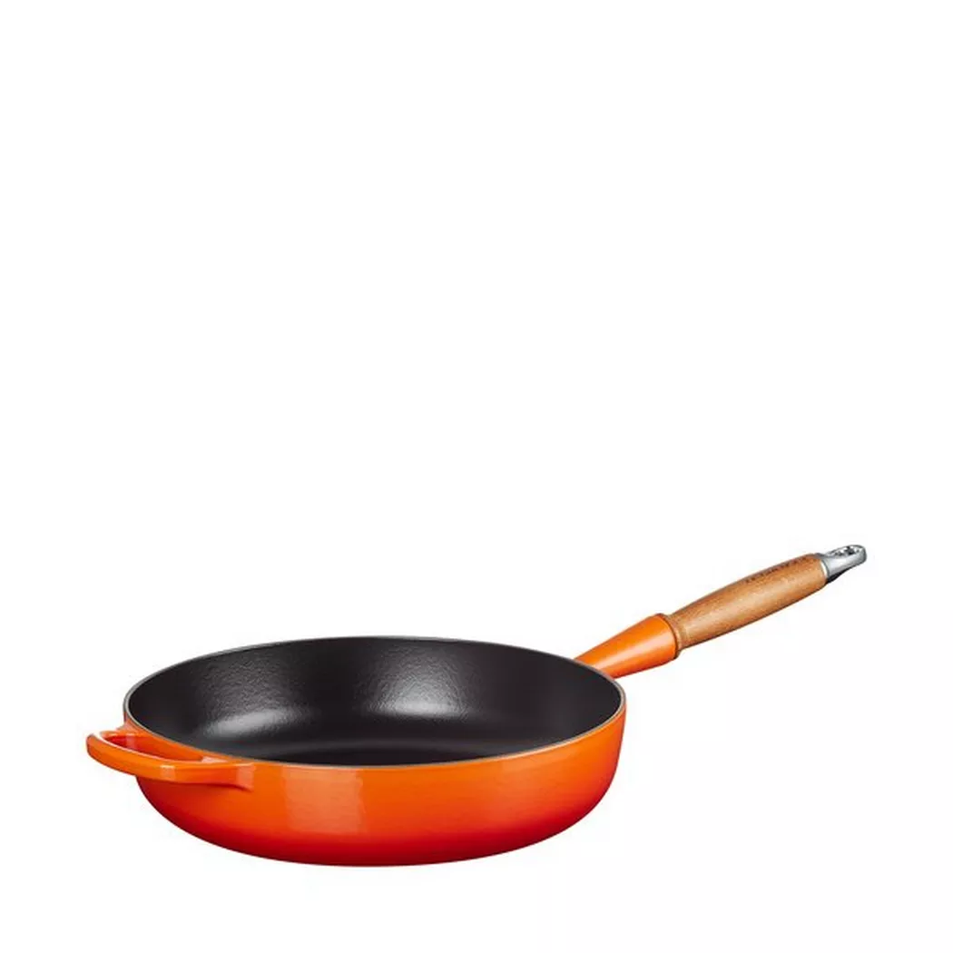 LE CREUSET Sautepfanne Signature 28cm/3,6l Ofenrot orange