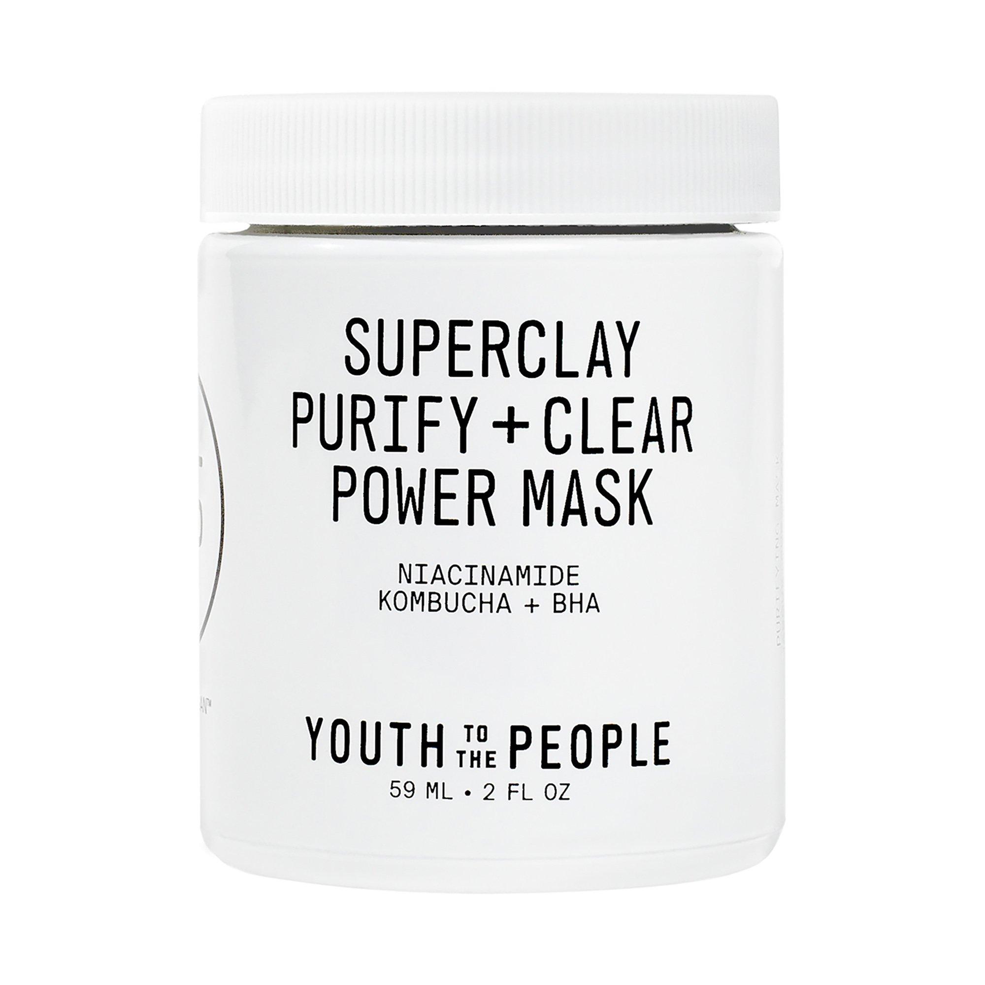 Image of YOUTH TO THE PEOPLE Superclay Purify + Clear Power Mask - 59ML