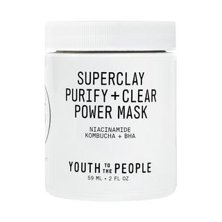 YOUTH TO THE PEOPLE  Superclay Purify + Clear Power Mask 