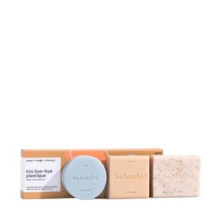 UNBOTTLED BYE BYE PLASTIC Trio Bye Bye Plastique 