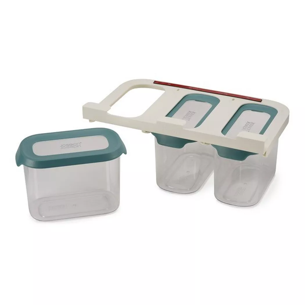 Joseph Joseph - Dosen-Set, 3.9L, Grau