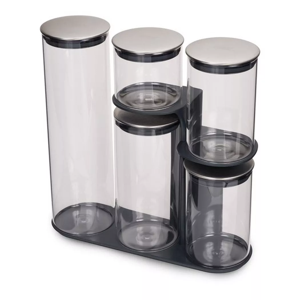 Joseph Joseph - Dosen-Set, 32x32cm, Transparent