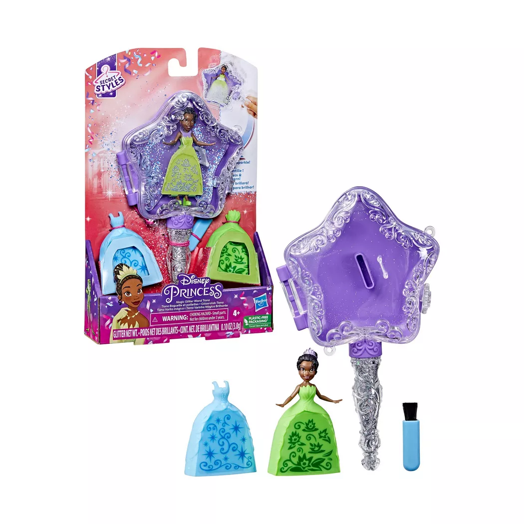 Hasbro - Disney Glitzerstab Prinzessin, Zufallsauswahl, Multicolor