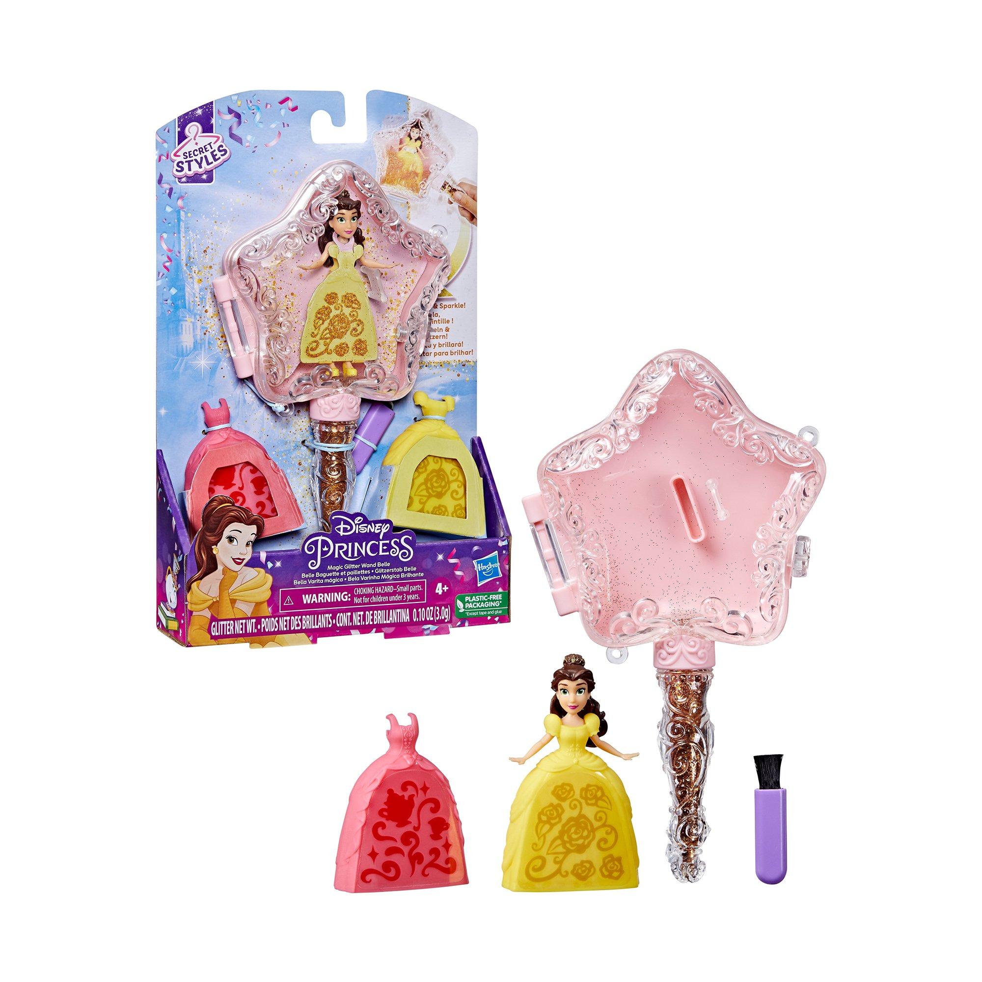 Hasbro  Disney Glitzerstab Prinzessin, Zufallsauswahl 
