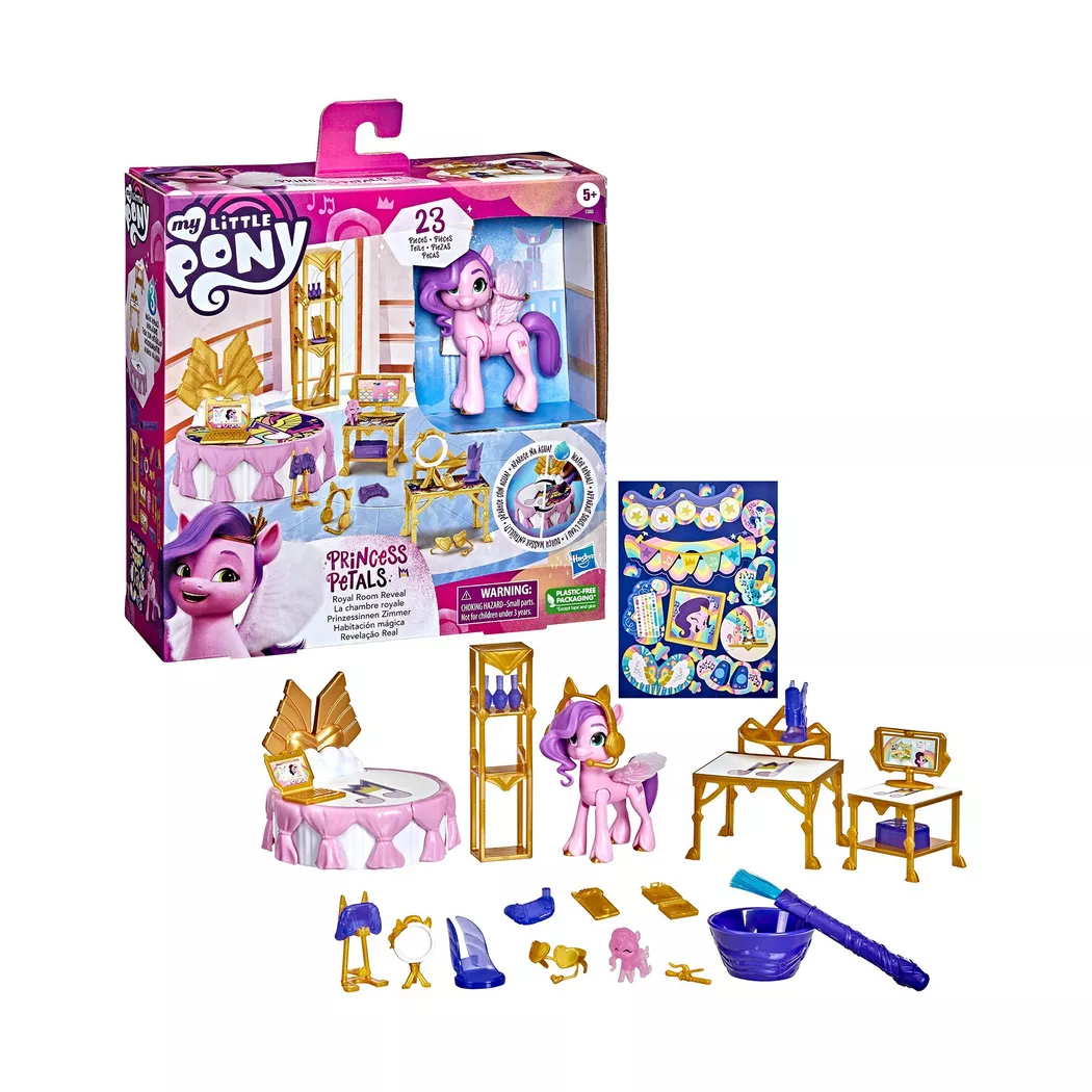 Hasbro - My Little Pony – Prinzessinnen Zimmer Prinzessin Pipp Petals, Multicolor