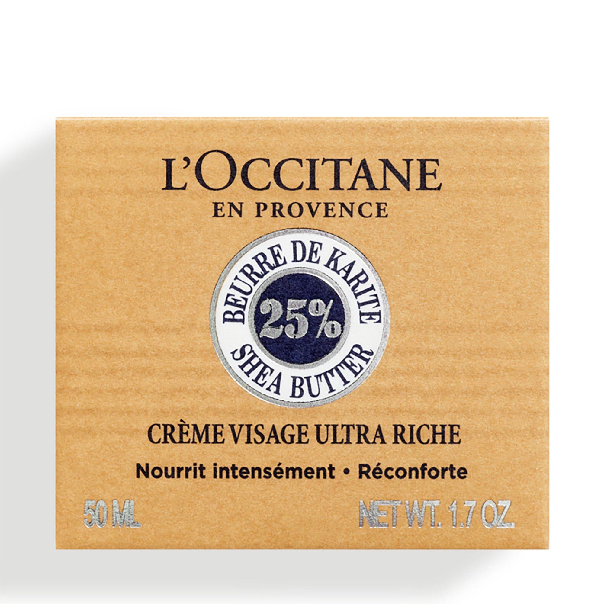 L'OCCITANE CRÈME CONFORT ULTRA-RI KARITÉ Karité Ultra Riche Crema viso 