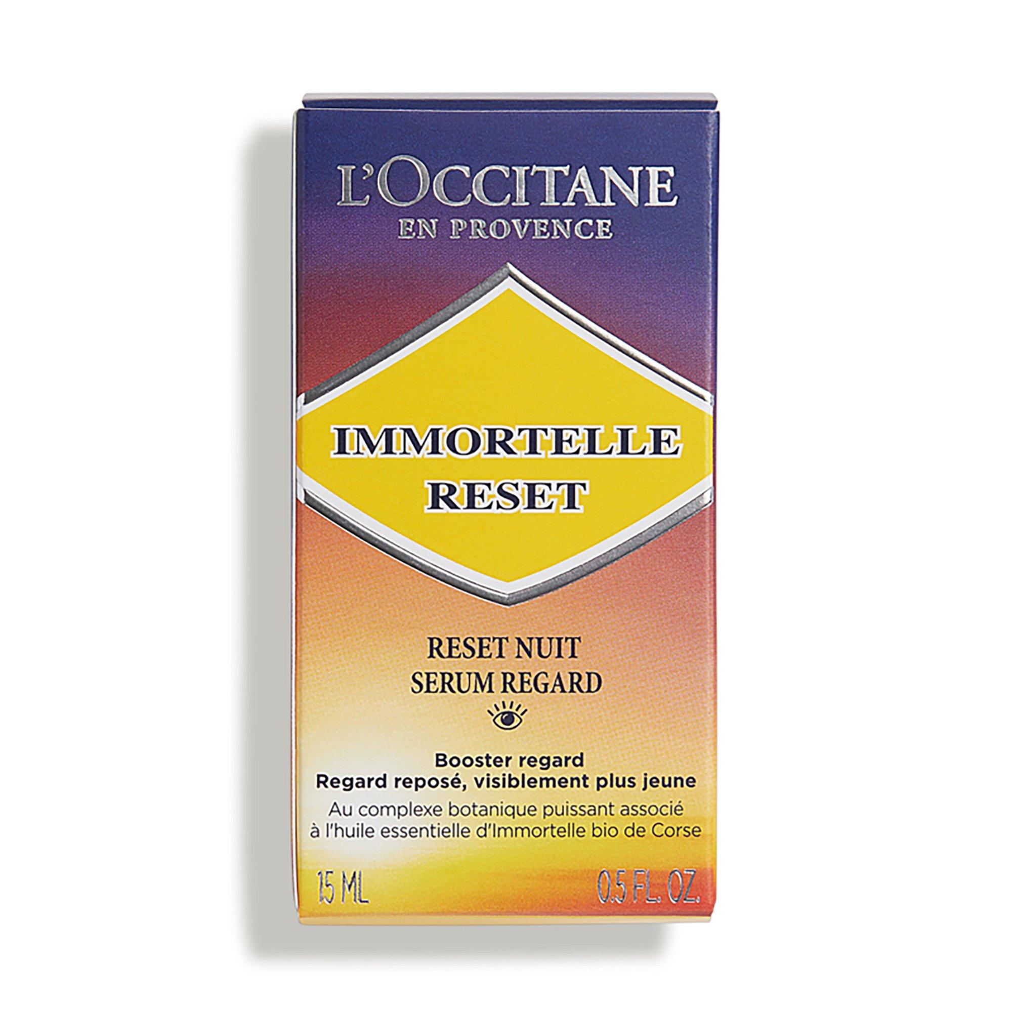 L'OCCITANE  RESET SÉRUM REGARD Immortelle Overnight Reset Augenserum  