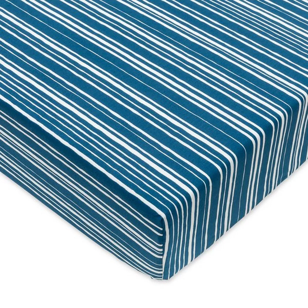 Olivier Desforges - Fixleintuch, Grandes Voiles Gestreiftes Fixleintuch, 90 x 200 cm, Multicolor