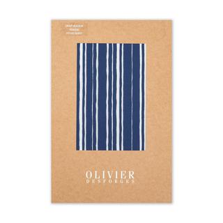 Olivier Desforges Grandes Voiles Lenzuolo con Angoli a Righe  