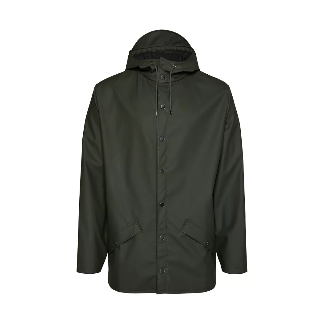RAINS - Regenjacke, für Damen, Olivegrün, Größe XS