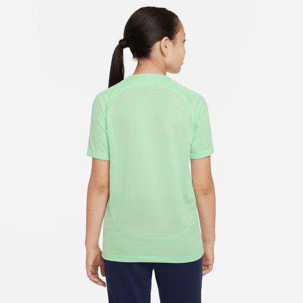 NIKE Brasilien Fussball Trikot Training Kinder Hellgrün