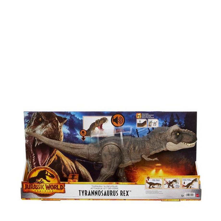 Mattel  Jurassic World Thrash ’N Devour Tyrannosaurus Rex 