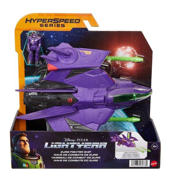 Mattel  Disney Pixar Lightyear Hyperspeed Série Zurg Bateau de combat  