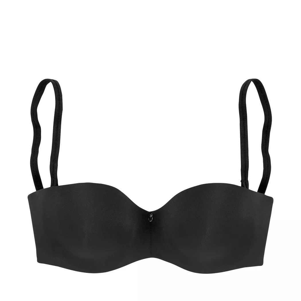 LASCANA Bandeau BH PERFECT BASIC black schwarz   85D damen 2