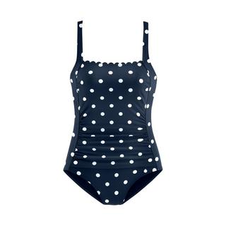 LASCANA Gepunkteter Badeanzug mit Wellenkante  