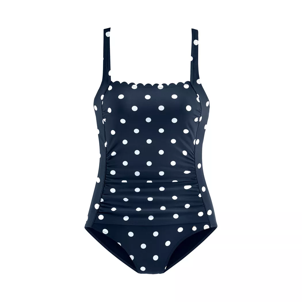 Lascana - Badeanzug, für Damen, Marine Größe 46D
