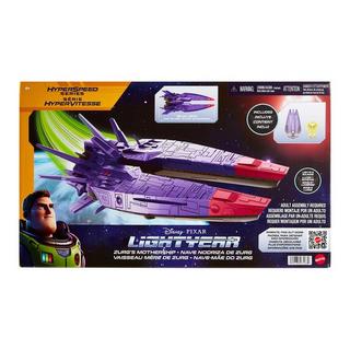 Mattel  Disney Pixar Serie Lightyear Hyperspeed Figura della nave madre di Zurgs e del ciclope 