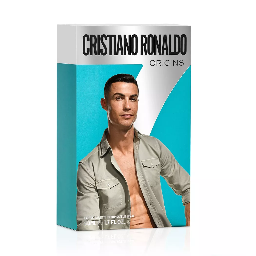CR7 Origins by Cristiano Ronaldo for Men - 1.7 oz EDT Spray  1.7 oz male