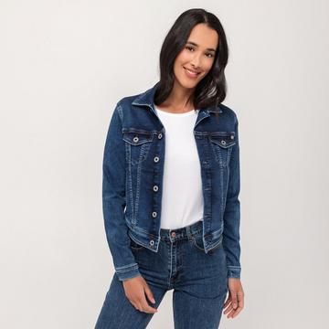 Veste en jeans avec boutons