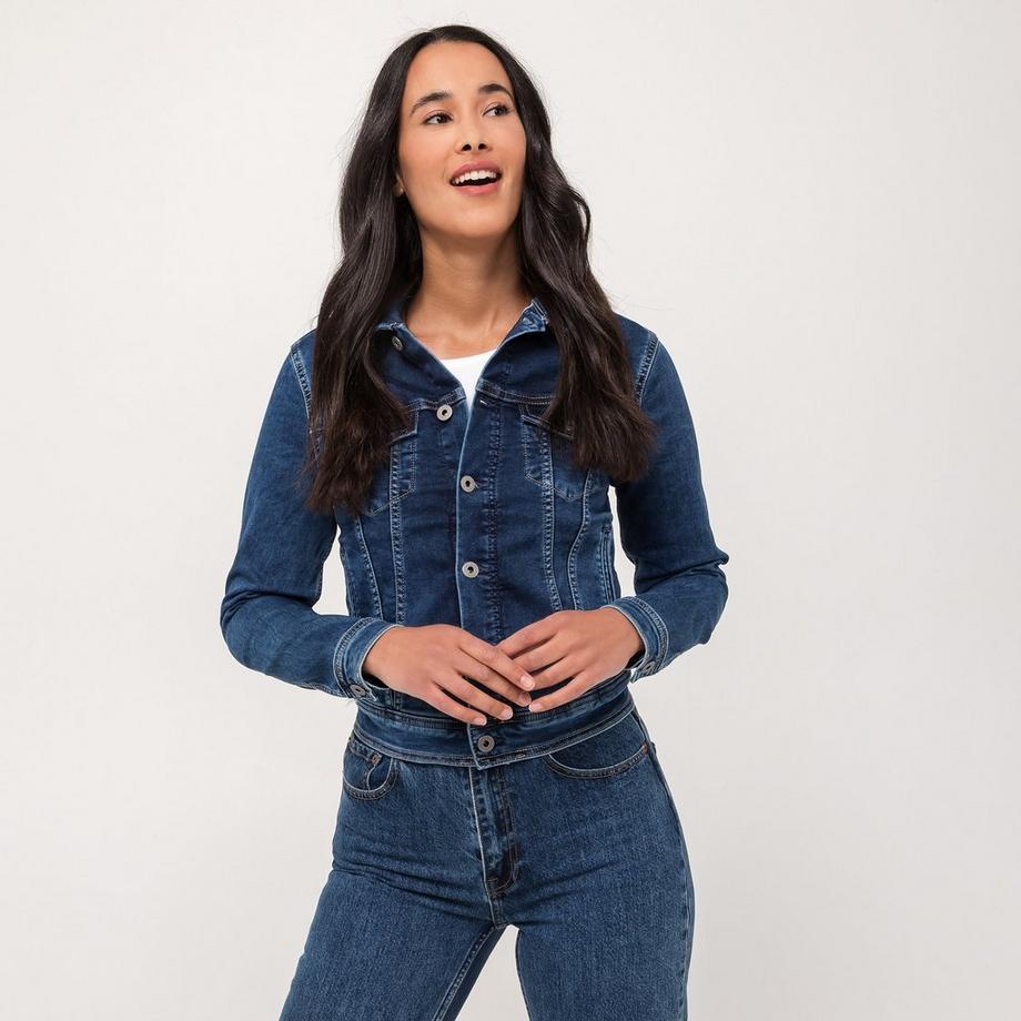 Pepe Jeans London CORE Veste en jeans avec boutons 