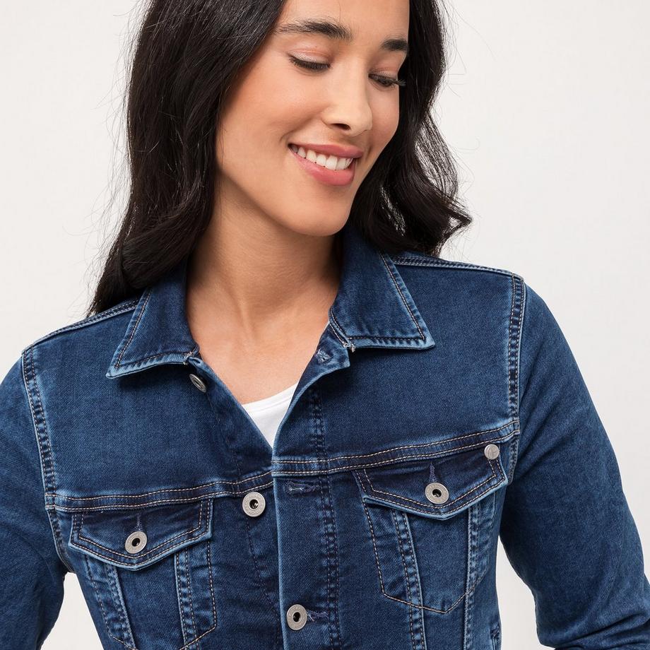 Pepe Jeans London CORE Veste en jeans avec boutons 