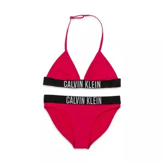 Calvin Klein Set bikini a triangolo  Fucsia