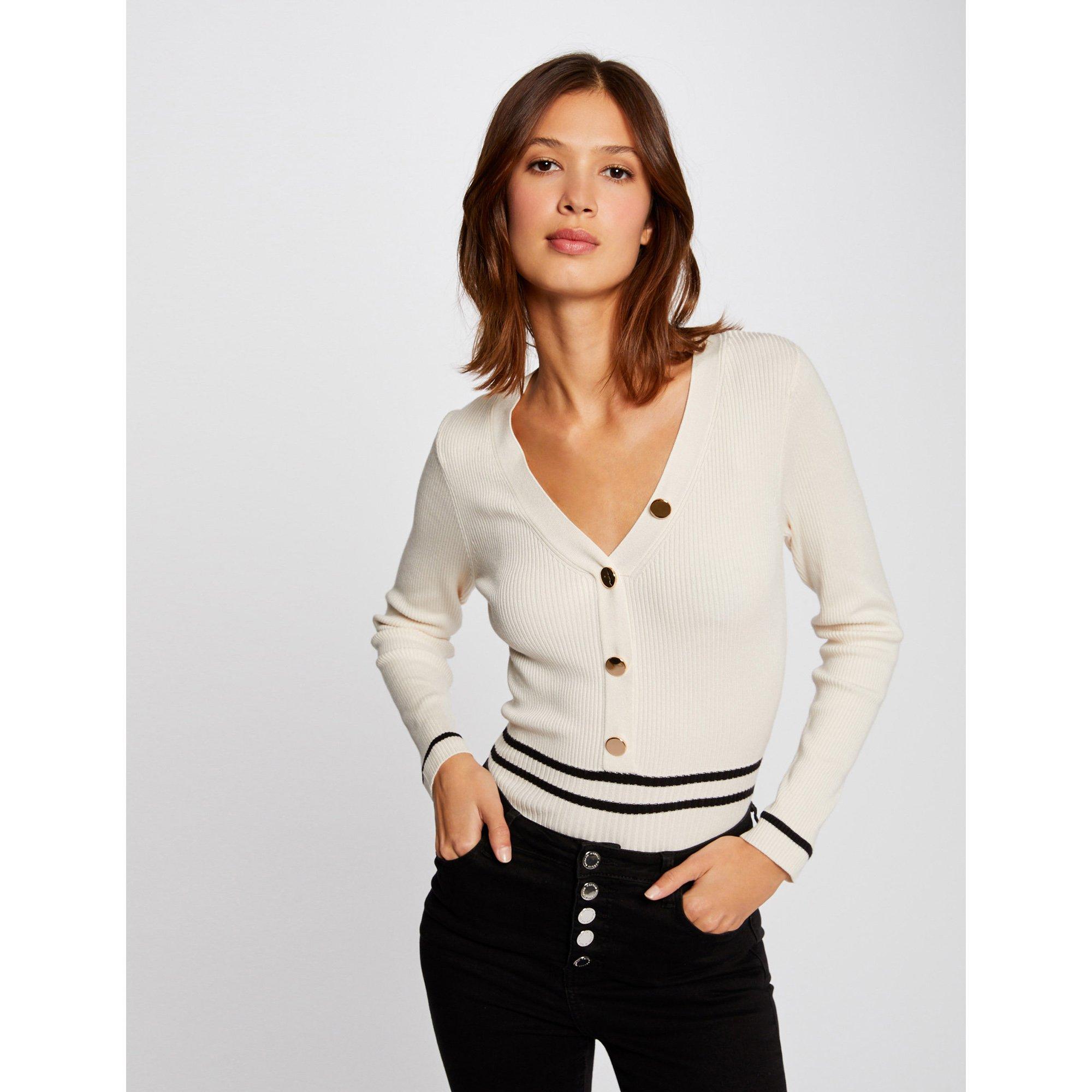 Morgan Femme 232-mgala Pull-Over, Noir, XS EU Dès 35,00 € - Sur