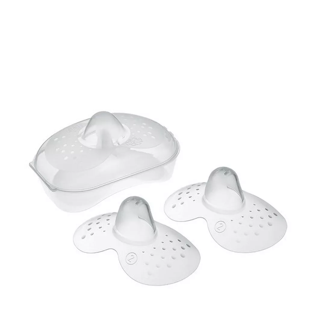 Mam - Brusthütchen, Stillhütchen Grösse 2, One Size, Transparent