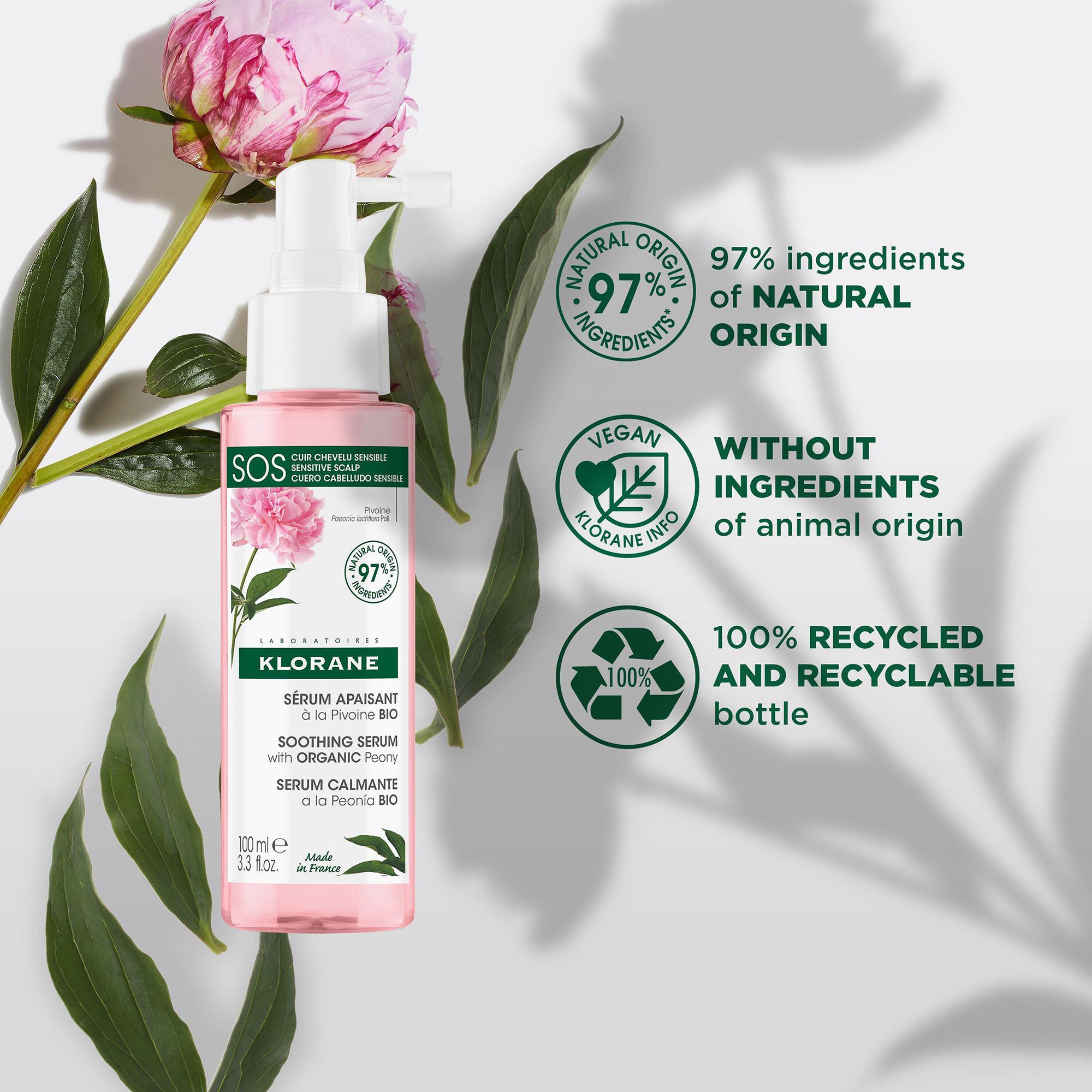KLORANE Pivoine BIO Sérum apaisant SOS  